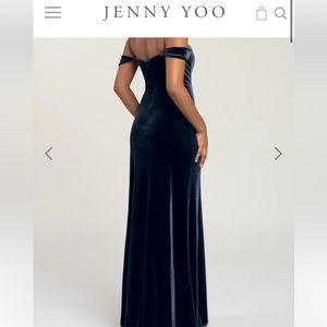 Jenny Yoo Size 8 French Blue Issa Bridesmaid Dress